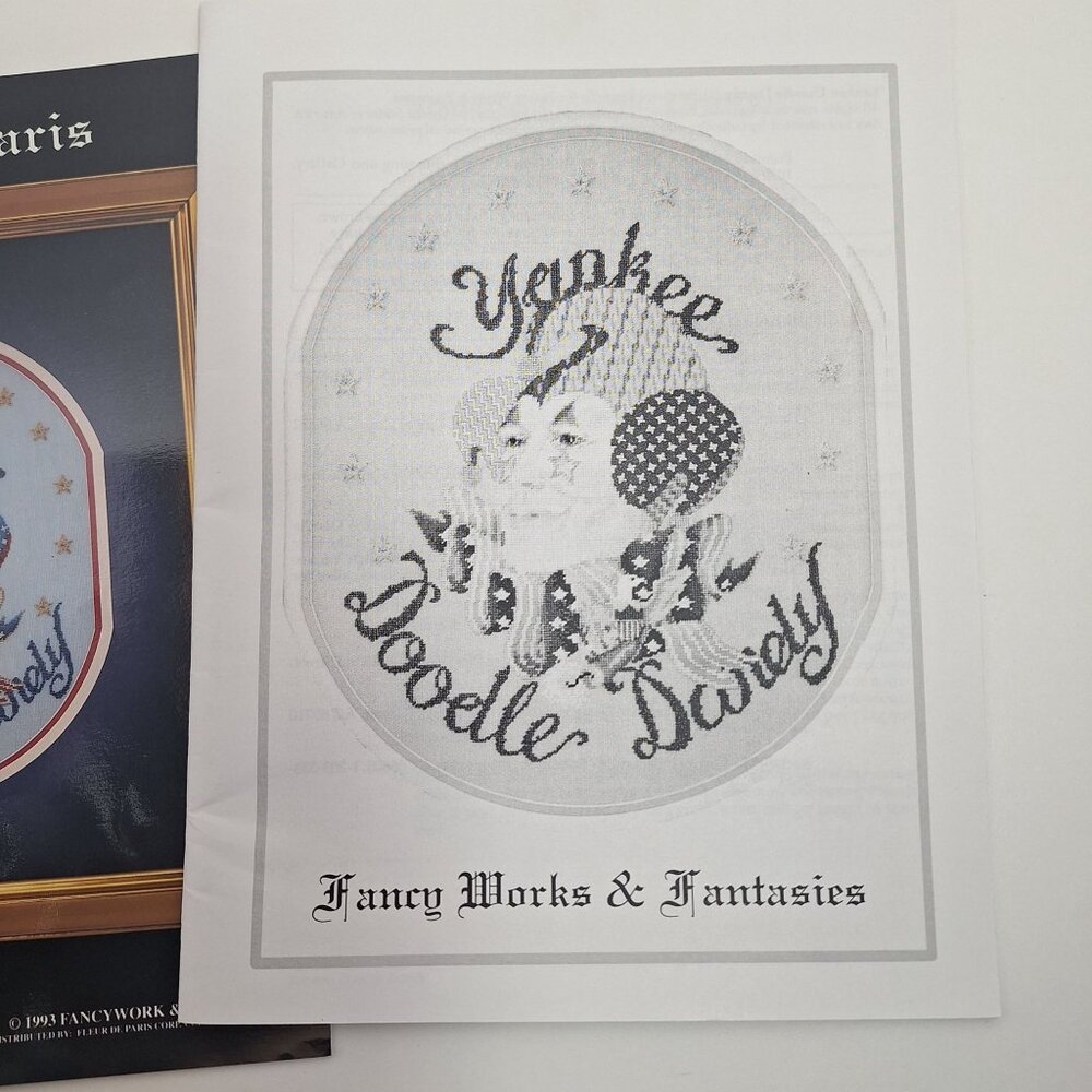 Fleur De Paris Yankee Doodle Dandy Cross-Stitch Chart Book Carol Costello - Picture 4 of 10